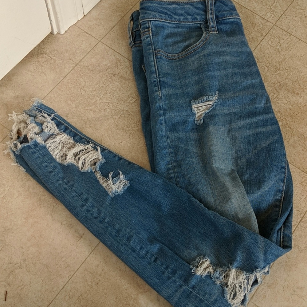 American eagle high rise jeans